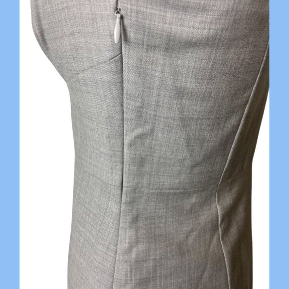 J. Crew Cowl Neck Grey Wool Dress - XS-S - Picture 5 of 10